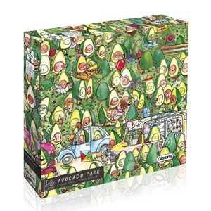 Gibsons (G7203) - Jelly Armchair: "Avocado Park" - 1000 pieces puzzle