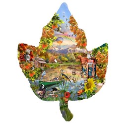 SunsOut (95298) - Lori Schory: "Autumn Shoreline" - 1000 pieces puzzle