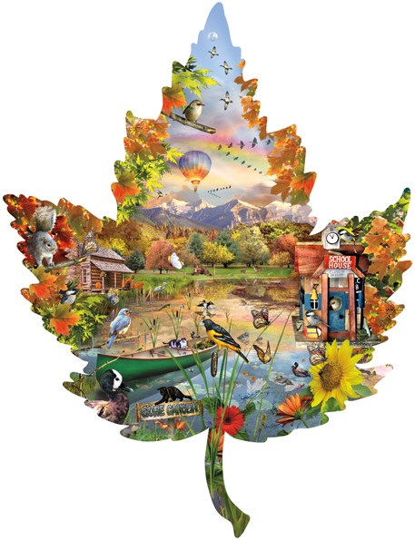 SunsOut (95298) - Lori Schory: "Autumn Shoreline" - 1000 pieces puzzle