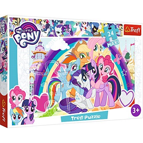 Trefl (14269) - "Happy Ponies" - 24 pieces puzzle