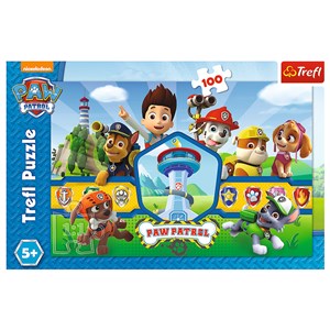 Trefl (16351) - "Heroes Team" - 100 pieces puzzle