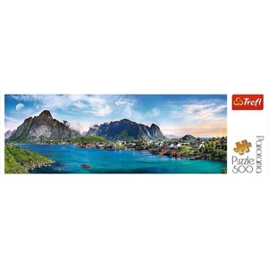 Trefl (29500) - "Lofoten Archipelago, Norway" - 500 pieces puzzle