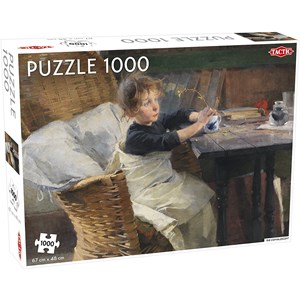 Tactic (54729) - Helene Schjerfbeck: "The Convalescent" - 1000 pieces puzzle