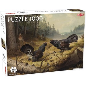 Tactic (55245) - "Fighting Capercailles" - 1000 pieces puzzle