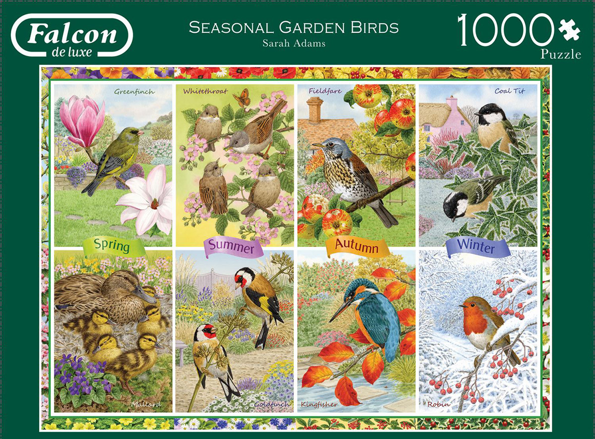 Jumbo Puzzle FALCON Summer Garden Birds 500 pièces 