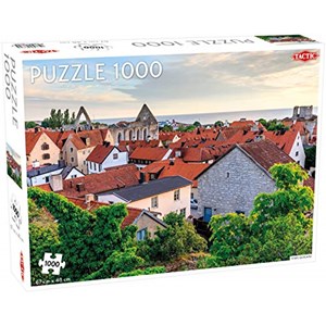 Tactic (56679) - "Visby, Gotland" - 1000 pieces puzzle