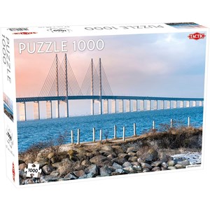 Tactic (56683) - "Oresund Bridge" - 1000 pieces puzzle