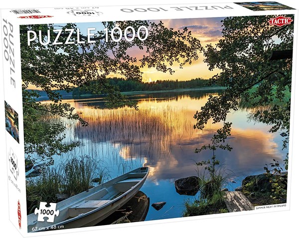 Tactic (56684) - "Summer Night in Finland" - 1000 pieces puzzle