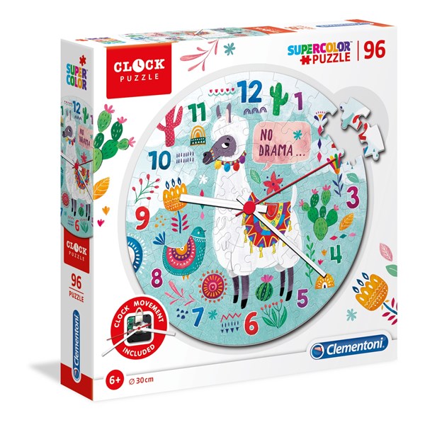 Clementoni (23036) - "Lama" - 96 pieces puzzle