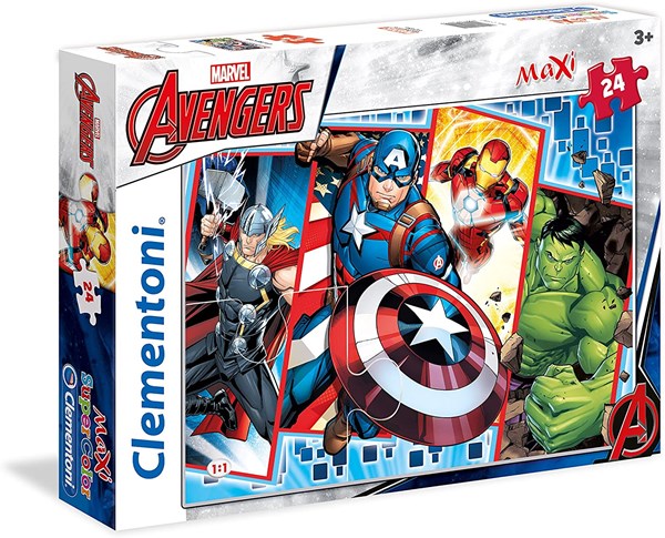 Clementoni (24495) - "The Avengers" - 24 pieces puzzle