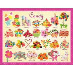 Eurographics (8104-0521) - "Candy" - 100 pieces puzzle