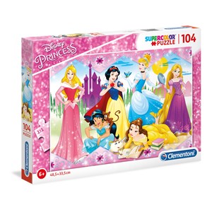 Clementoni (27086) - "Princess" - 104 pieces puzzle