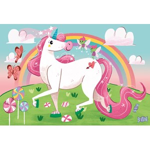 Clementoni (27109) - "I Believe in Unicorns" - 104 pieces puzzle