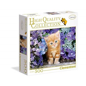 Clementoni (95977) - "Ginger Cat" - 500 pieces puzzle