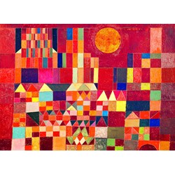 Eurographics (6000-0836) - Paul Klee: "Castle and Sun" - 1000 pieces puzzle