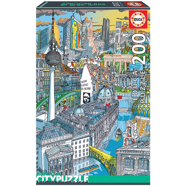 Educa (18469) - Carlo Stanga: "Berlin" - 200 pieces puzzle