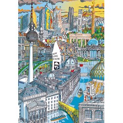 Educa (18469) - Carlo Stanga: "Berlin" - 200 pieces puzzle