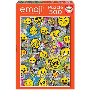 Educa (18485) - "Emoji" - 500 pieces puzzle