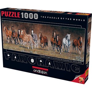 Anatolian (1010) - Kim Penner: "Horses" - 1000 pieces puzzle