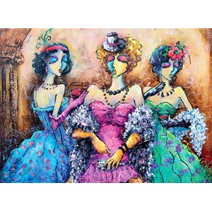 Anatolian (1041) - Derya Yildiz: "Ladies Party" - 1000 pieces puzzle