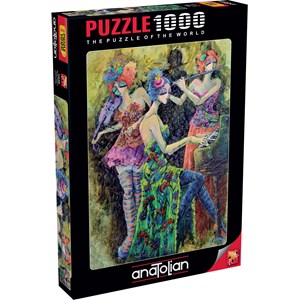 Anatolian (1046) - Derya Yildiz: "Colour Trio" - 1000 pieces puzzle