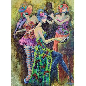 Anatolian (1046) - Derya Yildiz: "Colour Trio" - 1000 pieces puzzle