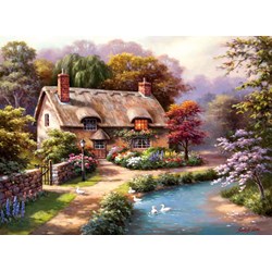 Anatolian (1047) - Sung Kim: "Duck Path Cottage" - 1000 pieces puzzle