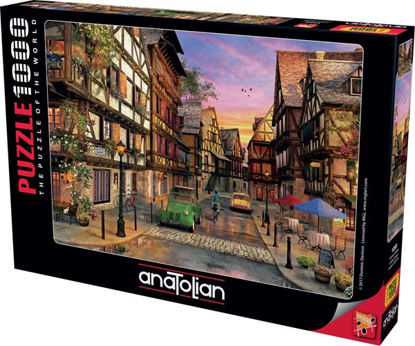 Anatolian (1055) - Dominic Davison: "Colmar Street" - 1000 pieces puzzle