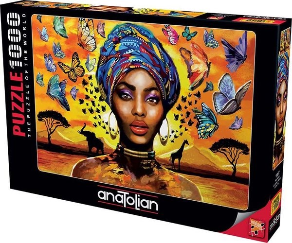 Anatolian (ANA1087) - "Delightful Woman" - 1000 pieces puzzle