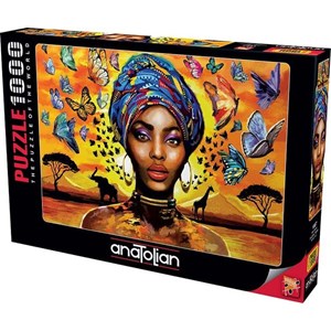 Anatolian (ANA1087) - "Delightful Woman" - 1000 pieces puzzle