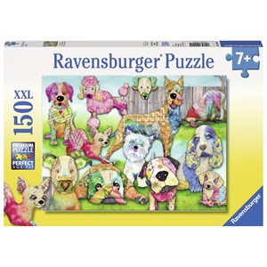 Ravensburger (10041) - "Patchwork Pups" - 150 pieces puzzle