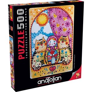 Anatolian (3606) - Oxana Zaika: "Matryoshka" - 500 pieces puzzle