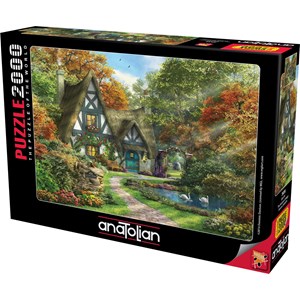 Anatolian (3936) - Dominic Davison: "The Autumn Cottage" - 2000 pieces puzzle