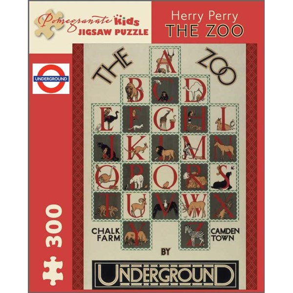 Pomegranate (JK016) - "The Zoo" - 300 pieces puzzle