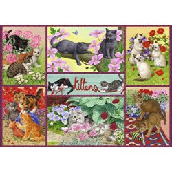 Falcon (11211) - Sarah Adams: "Playful Kittens" - 500 pieces puzzle