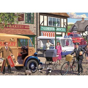 Falcon (11217) - Victor McLindon: "Morning Deliveries" - 1000 pieces puzzle