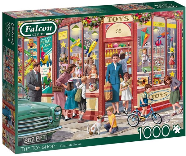 Falcon (11284) - Victor McLindon: "The Toy Shop" - 1000 pieces puzzle