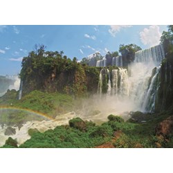 Jumbo (18522) - "Iguazu Falls, Argentina" - 500 pieces puzzle