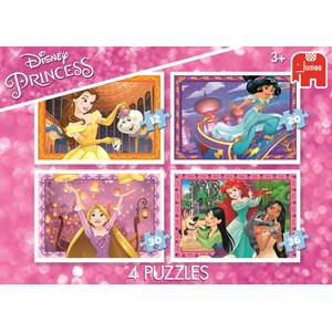 Jumbo (19462) - "Disney Princess" - 12 20 30 36 pieces puzzle