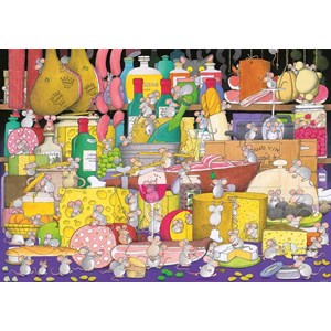 Piatnik (5499) - "Mouse Party" - 1000 pieces puzzle
