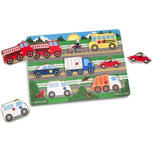 Melissa and Doug (19051) - "Vehicles" - 8 pieces puzzle