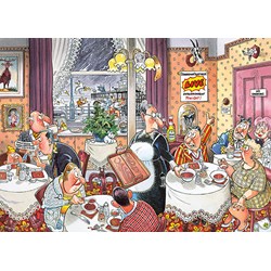 Jumbo (19177) - "Retro Mystery 4, Live Entertainment" - 1000 pieces puzzle