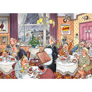 Jumbo (19177) - "Retro Mystery 4, Live Entertainment" - 1000 pieces puzzle