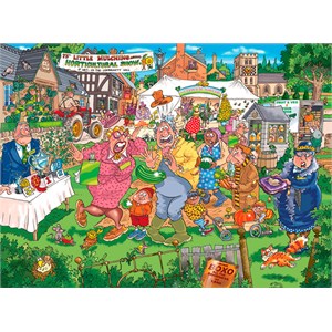 Jumbo (19170) - "Original 32, The Big Weigh In" - 1000 pieces puzzle