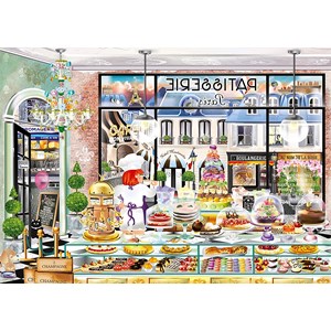 Jumbo (18807) - "Bonjour Paris" - 1000 pieces puzzle