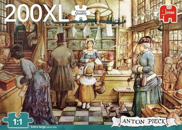 Labe communicatie Hoofd Jumbo (18514) - Anton Pieck: "The Bakery" - 200 pieces puzzle