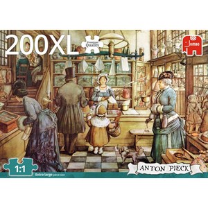 Jumbo (18514) - Anton Pieck: "The Bakery" - 200 pieces puzzle