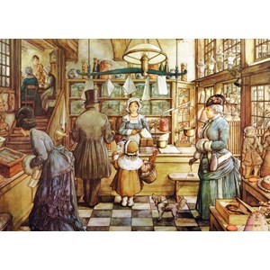 Jumbo (18514) - Anton Pieck: "The Bakery" - 200 pieces puzzle