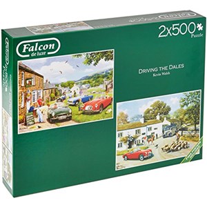 Falcon (11215) - Kevin Walsh: "Driving in The Dales" - 500 pieces puzzle