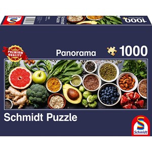 Schmidt Spiele (58361) - "On the Kitchen Table" - 1000 pieces puzzle